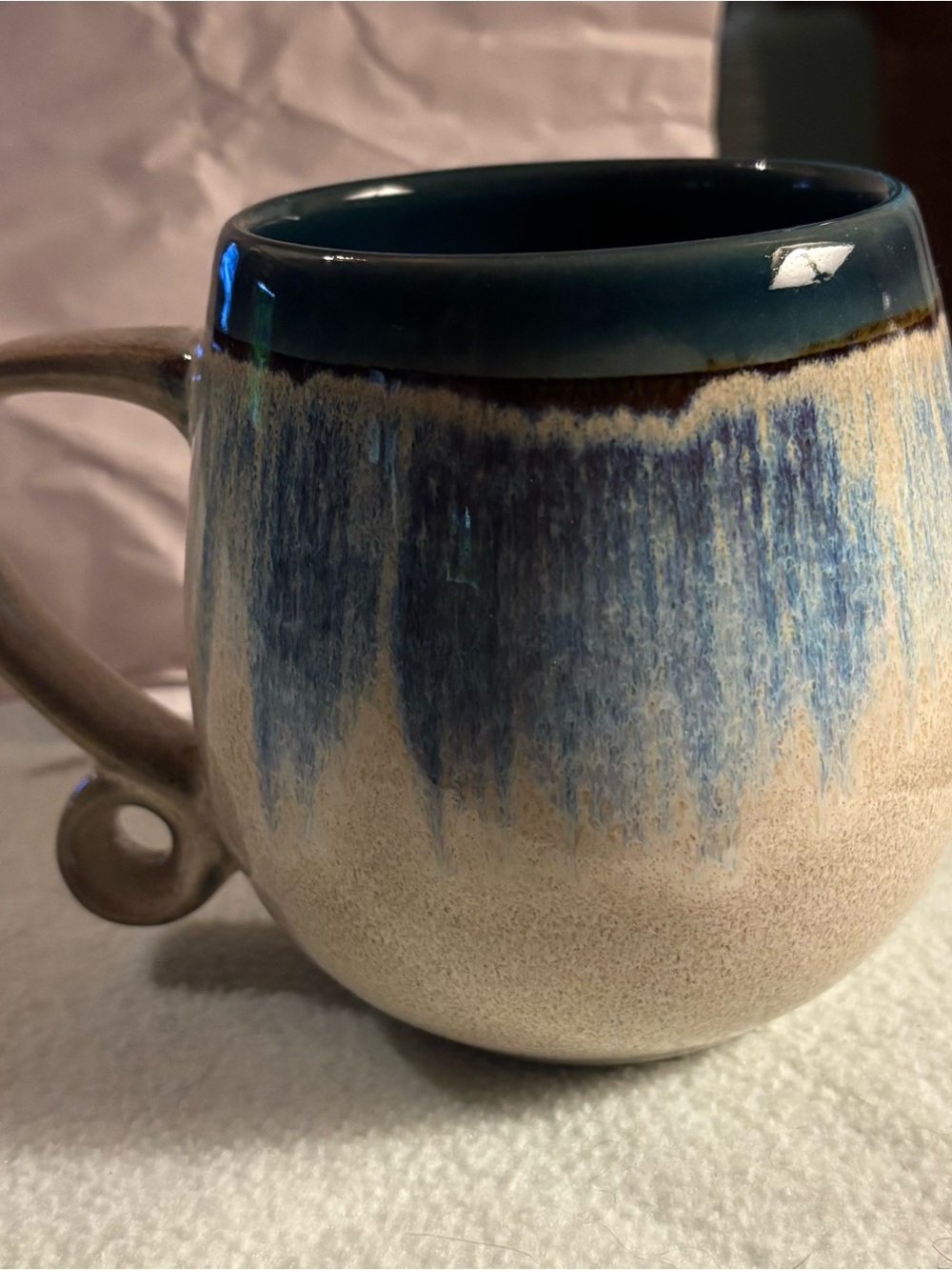 Meritage Dip Dye Stoneware Coffee Mug X Large 20